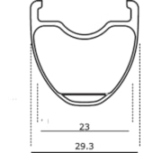 Aro Roda Everest Carbon 29/28f