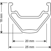 Aro Roda Everest Mgci 29/28f Preto - V19